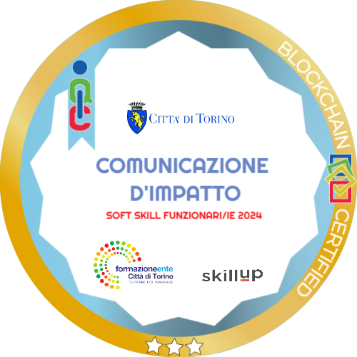 COMUNICAZIONE D'IMPATTO (Gold)  - SOFT SKILL FUNZIONARI 2024